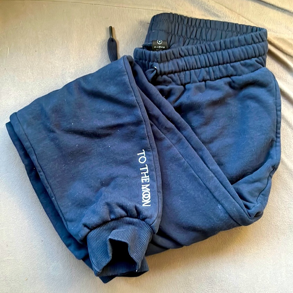 Balance/vitality joggers. Navy. Size medium.